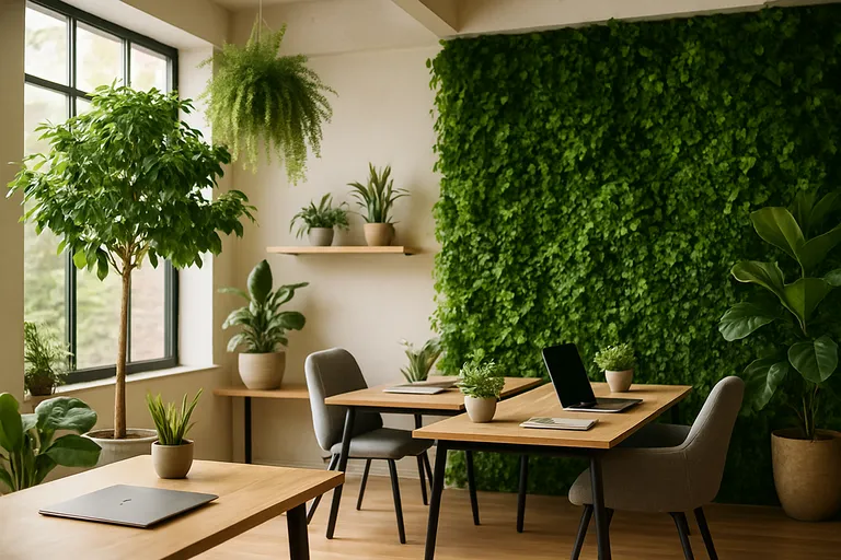 Biophilic design: natuur in de kantooromgeving