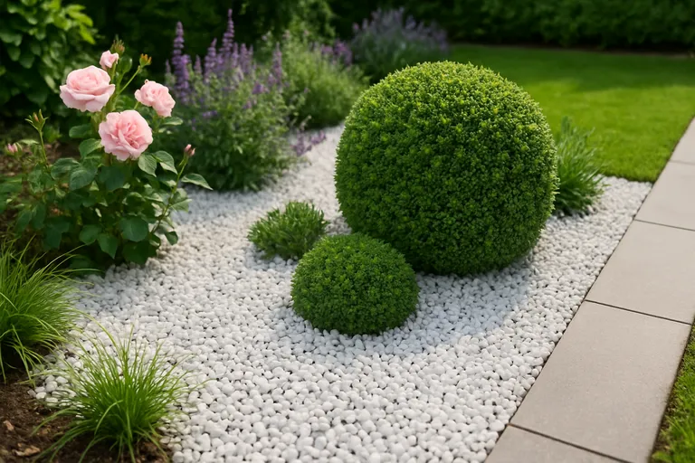 Toepassingen van carrara grind in de tuin