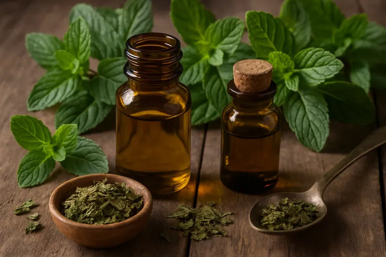 Pepermunt olie: geschiedenis, eigenschappen en toepassingen